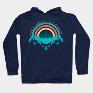 Lake Glenville rainbow splash Hoodie